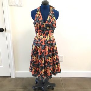 Bettie Page Fab 50s style halter dress